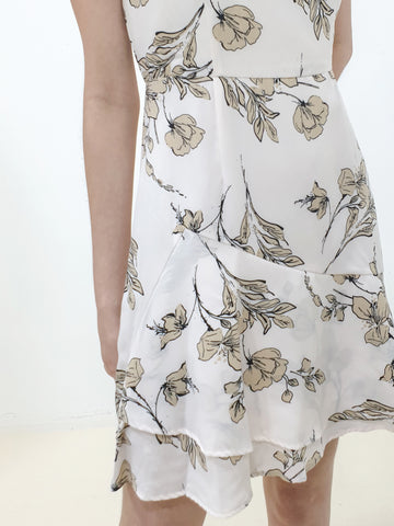 Oriental Print Dress