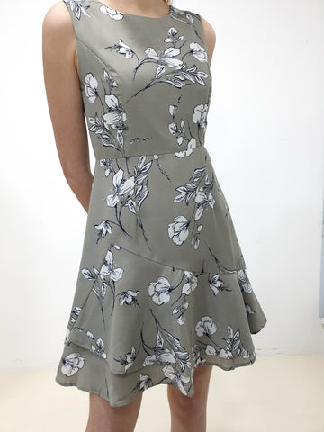 Oriental Print Dress
