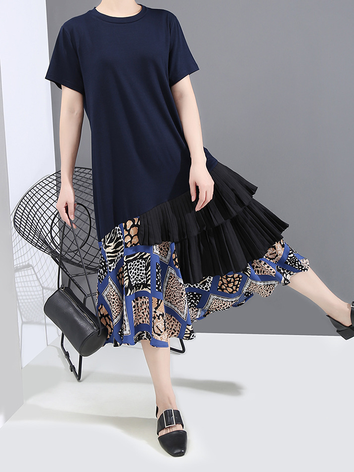 Ruffles Sleeved Dress - Ferlicious