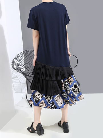 Ruffles Sleeved Dress - Ferlicious