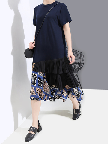 Ruffles Sleeved Dress - Ferlicious