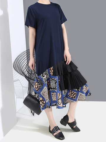 Ruffles Sleeved Dress - Ferlicious
