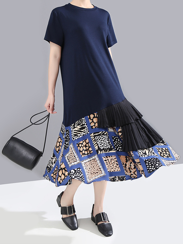 Ruffles Sleeved Dress - Ferlicious