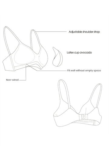 Thin Strap Seamless Bra