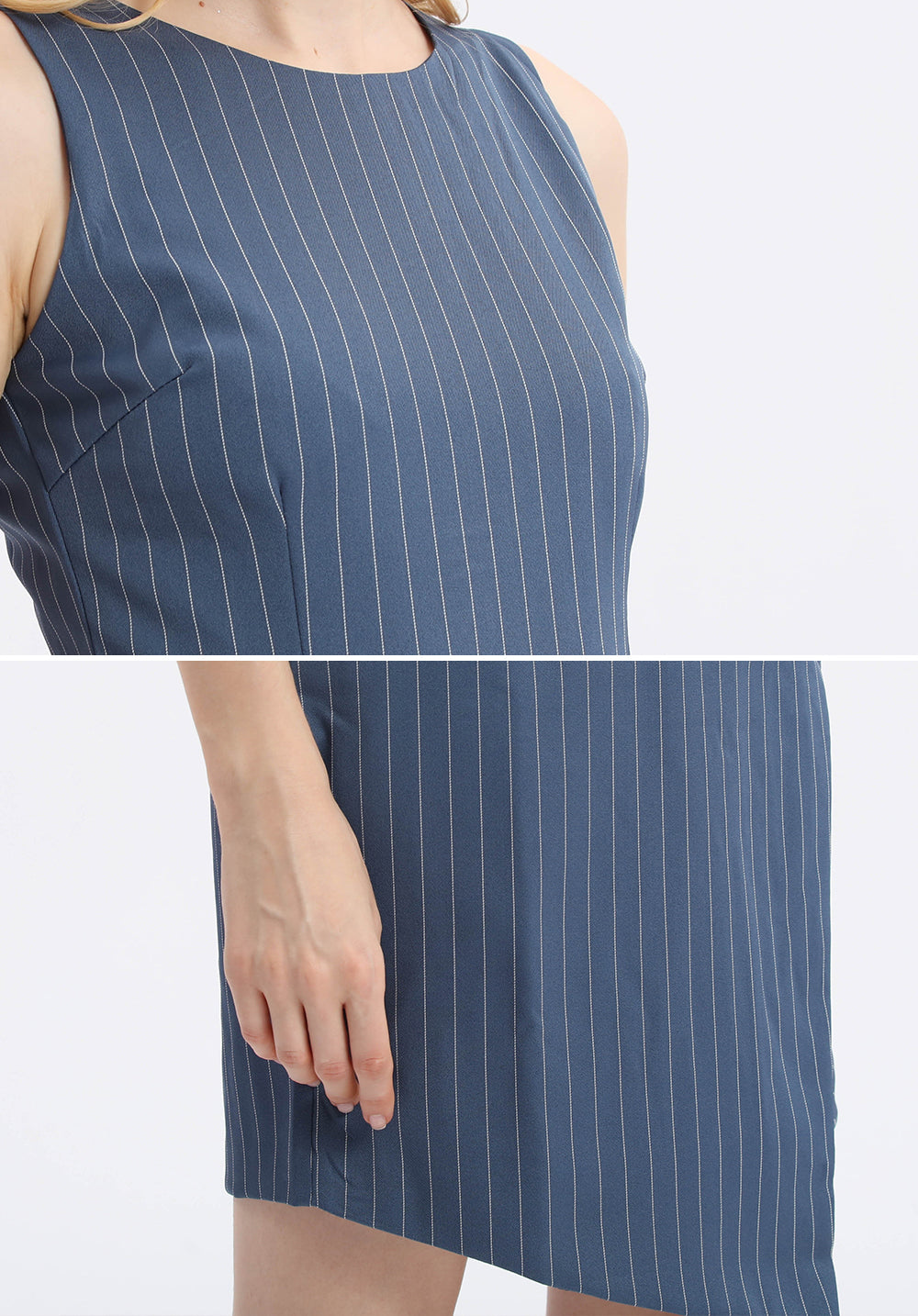 Stripes Asymmetrical Dress - Ferlicious