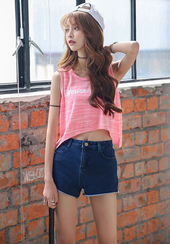 Basic Denim Shorts - Ferlicious