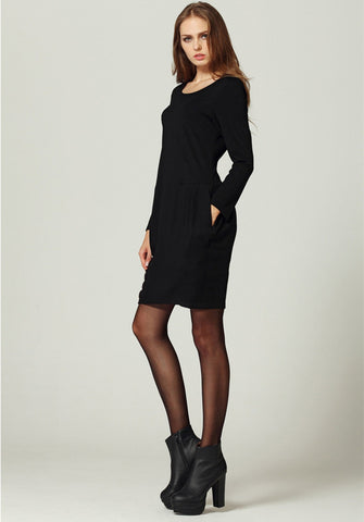 Pocket Basic Dress - Ferlicious