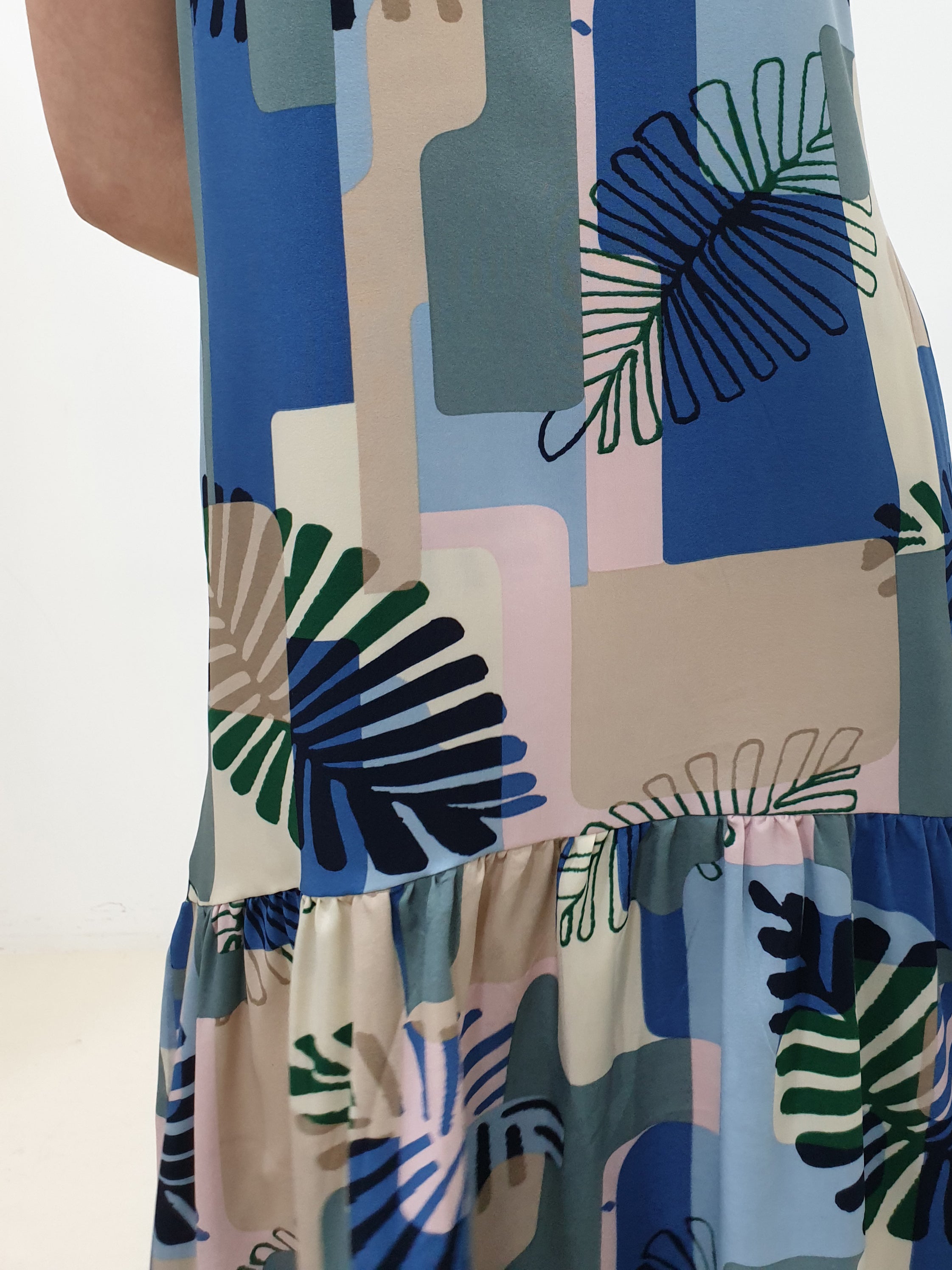 Tropical Printed Dress