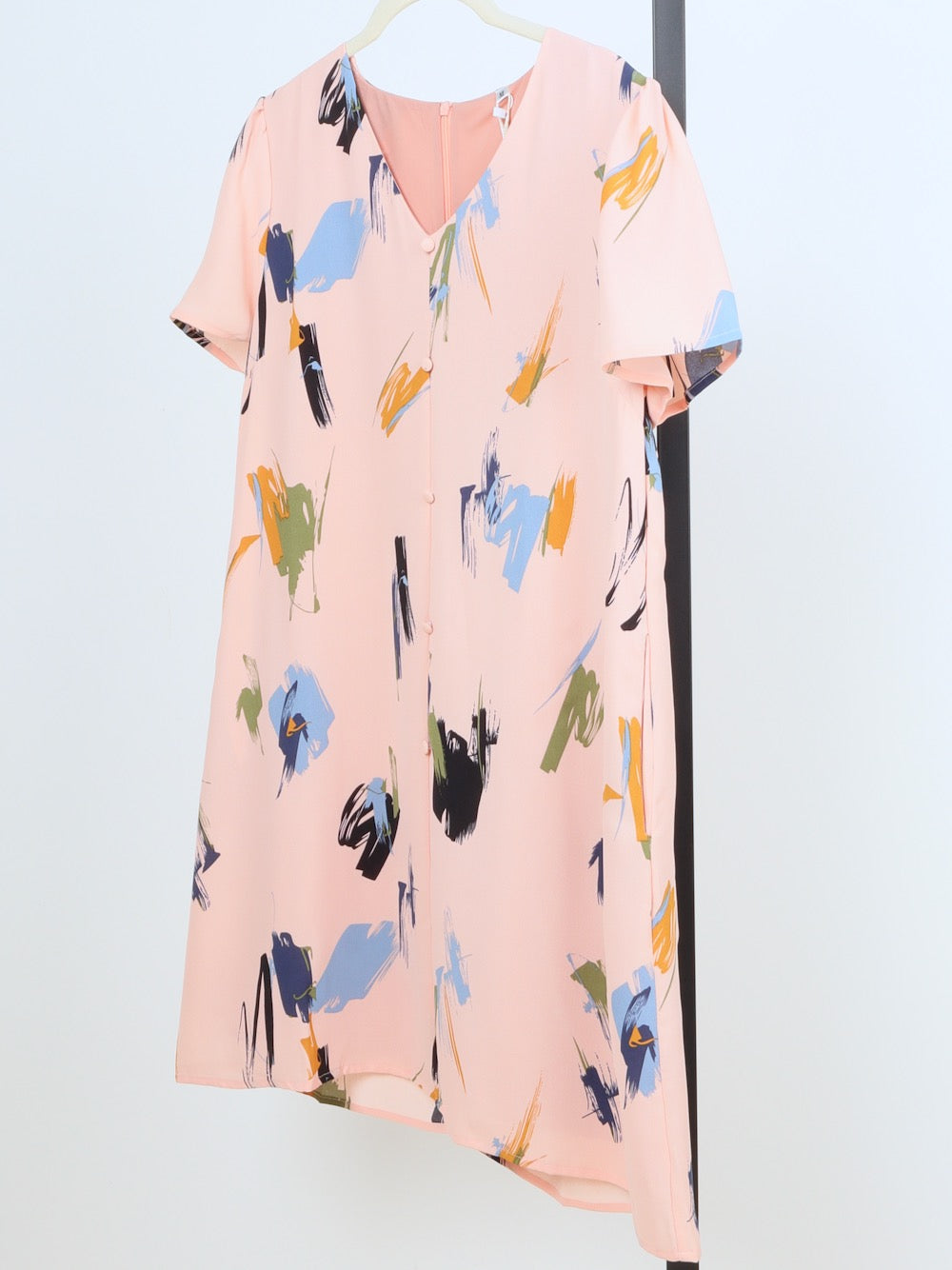 Brush Stroke Shift Dress