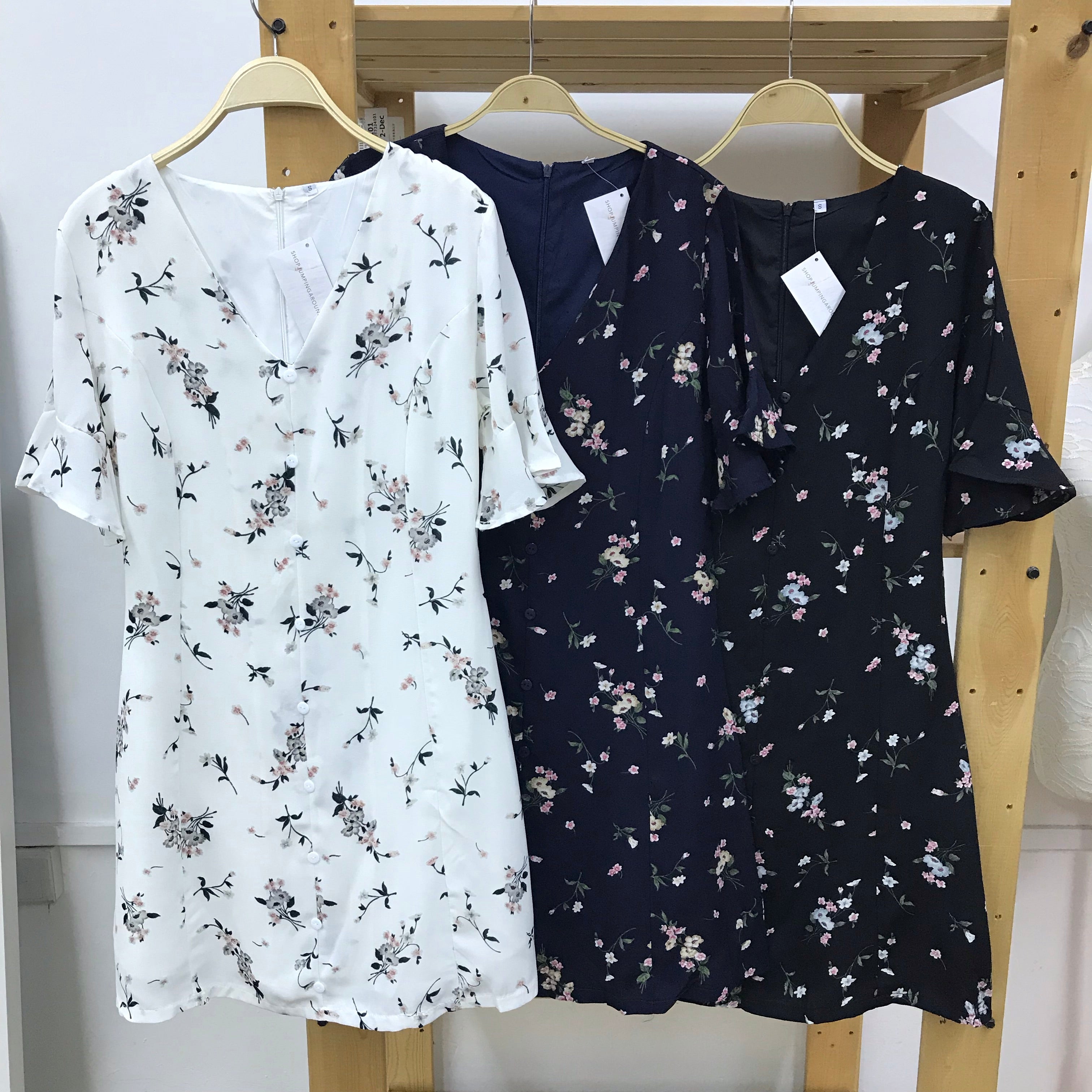 Floral Dainty Dress - Ferlicious